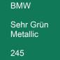 Preview: BMW, Sehr Grün Metallic, 245.